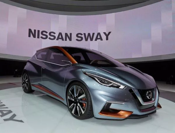 Nissan преосмисля компактния хечбек с радикалния Sway