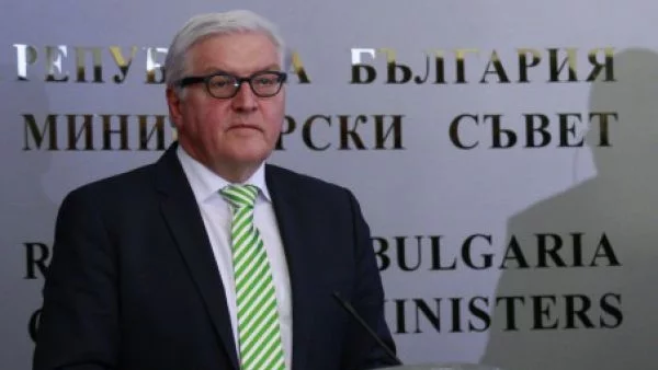 Германският външен министър се безпокои от напрежението в ЕС