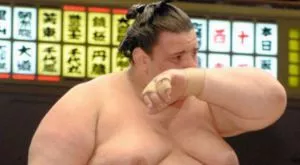 Аоияма спечели служебно срещу великия шампион Хакухо