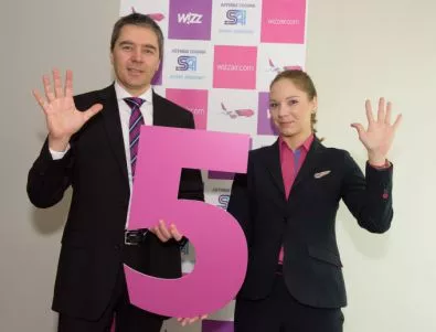 WizzAir пуска полети по нови директни линии от София 