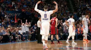 Оклахома удари Никс след 27-ия трипъл-дабъл на Уестбрук