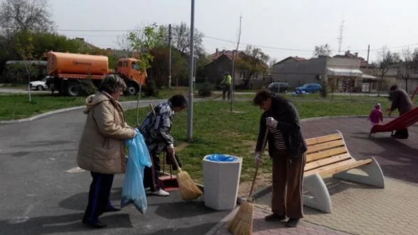 "Пролетно почистване" на София