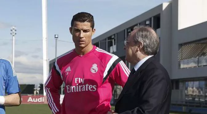 Перес: Роналдо вече е легенда на Реал Мадрид
