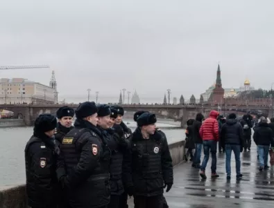 Московската полиция задържа 200 демонстранти срещу Путин
