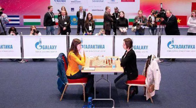 Украйна надделя над Русия в женския шахматен бой