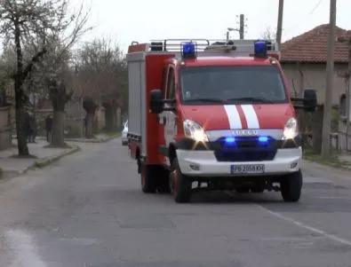 Горя къща в Горна Оряховица, няма пострадали