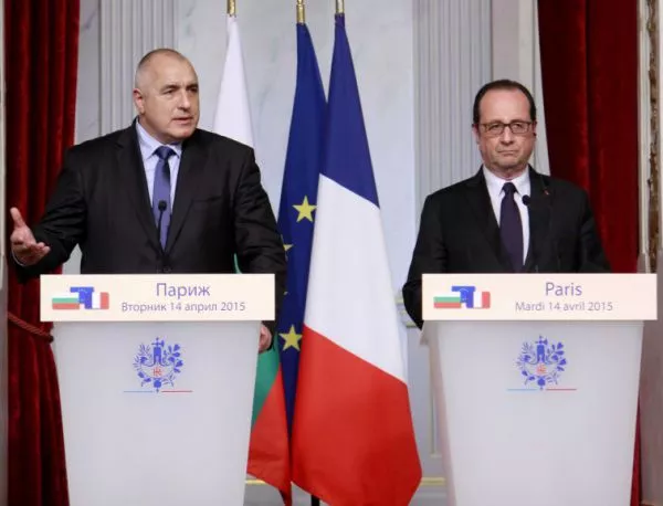 Борисов в Париж: Президентът Оланд ме разбра за газовия хъб