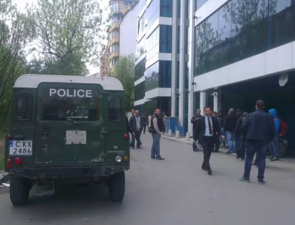 МВР пратило повече полицаи в ТВ7 от страх от журналистите