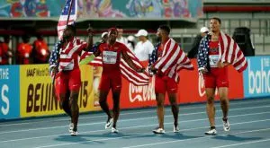 САЩ детронираха Ямайка с Болт и спечелиха титлата на 4 по 100