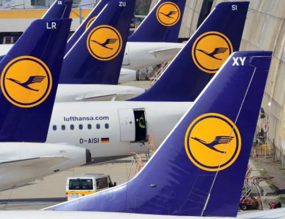 Lufthansa отмени стотици полети заради стачка на пилотите