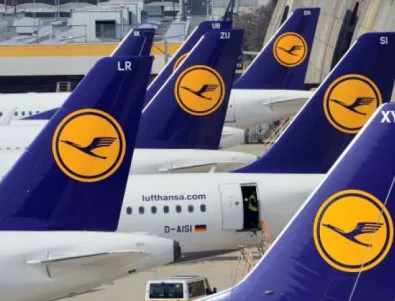 Lufthansa ще отмени близо 900 полета в сряда