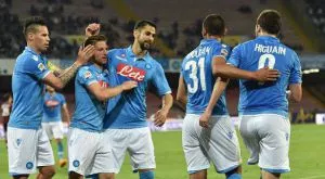 Наполи взе тежкото гостуване на Сампдория