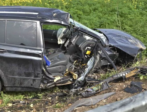 Жена загина при тежка катастрофа на пътя Гоце Делчев - Банско