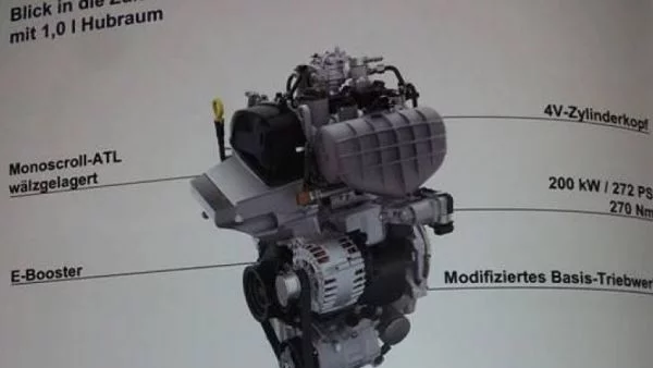 Volkswagen показа 3-цилиндров мотор с 272 к.с.