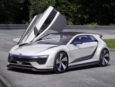 VW Golf GTE Sport concept с карбоново купе и 400 к.с.