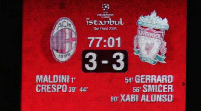 При 0:3 на почивката на финала в Истанбул в Ливърпул са искали само да не стане 0:10