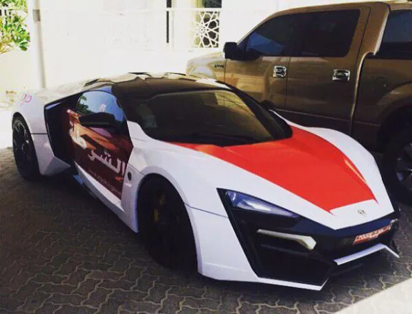 Кола за $3,5 млн. подсилва полицията в Абу Даби
