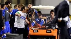 Контузия вади италиански национал за 1 г. от игра