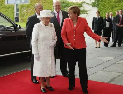 Кралица Елизабет Втора се срещна с германския канцлер Ангела Меркел 