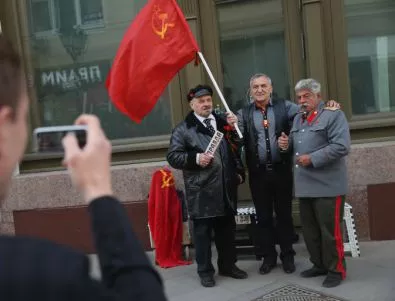 Ленин и Сталин се сбиха в центъра на Москва 