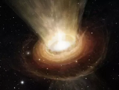 Раждането на черна дупка ударило земната атмосфера