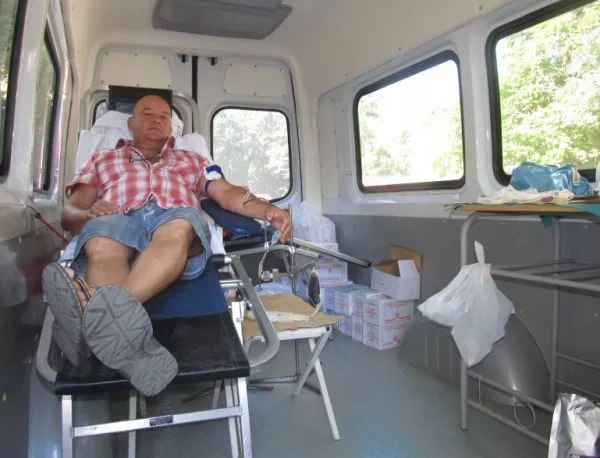 В Асеновград тръгна кръводарителска акция