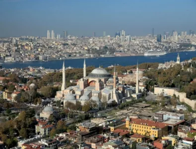 Растения завоеватели атакуват крепостните стени на Истанбул