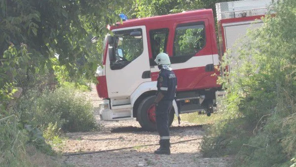 Голям пожар гори до Благоевград