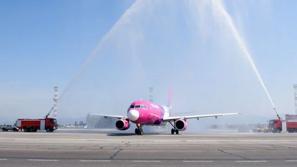 Wizz Air пуска 5 нови дестинации от летище София още през юли