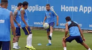 Барселона се събра в пълен състав (ВИДЕО)