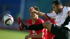 Занев с асистенция при победа на Амкар