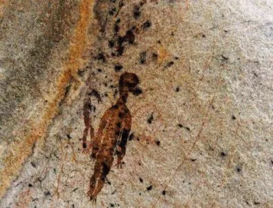 Рисунките на НЛО в Индия са на 10 000 години