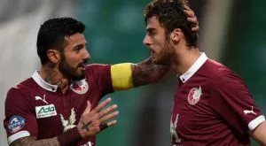 Благо се сби в мач на Рубин, изгониха го (ВИДЕО)