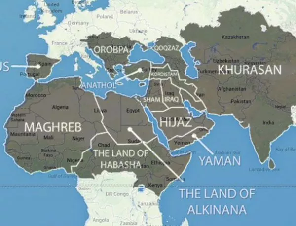 "Ислямска държава" представи новата карта на света