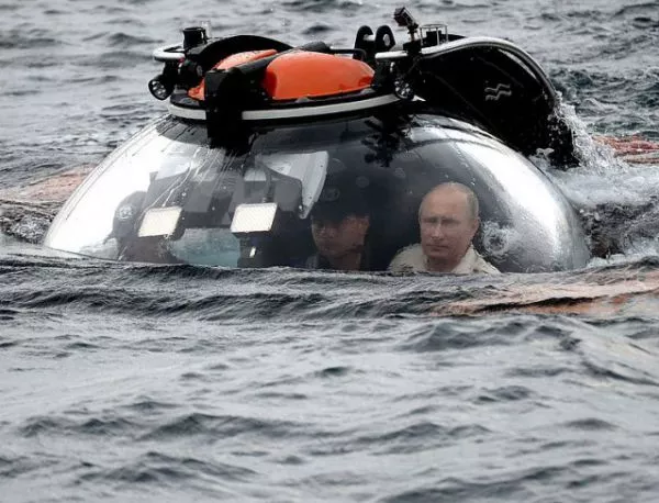 Путин се спусна на дъното на Черно море