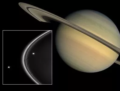 Как се е образувал пръстен F на Сатурн?