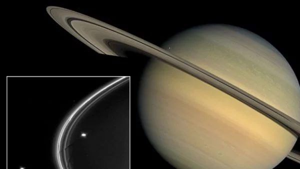 Как се е образувал пръстен F на Сатурн?