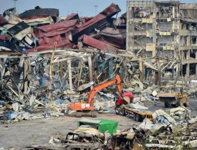 123 души достигна броят на загиналите от взрива в Тянцзин