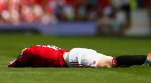 Тежка контузия за Уейн Рууни