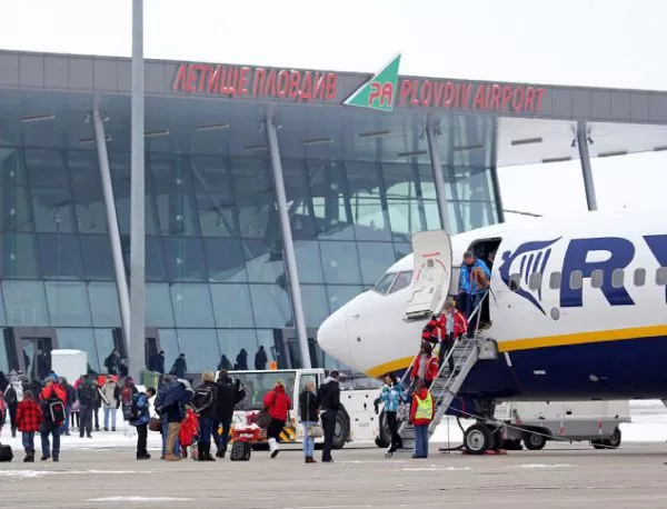 Летище Пловдив "не съществува" от 22:00 вечерта до 6:00 сутринта