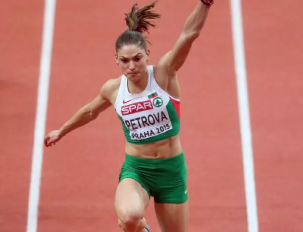 Габриела Петрова за малко се размина с медал в тройния скок в Пекин