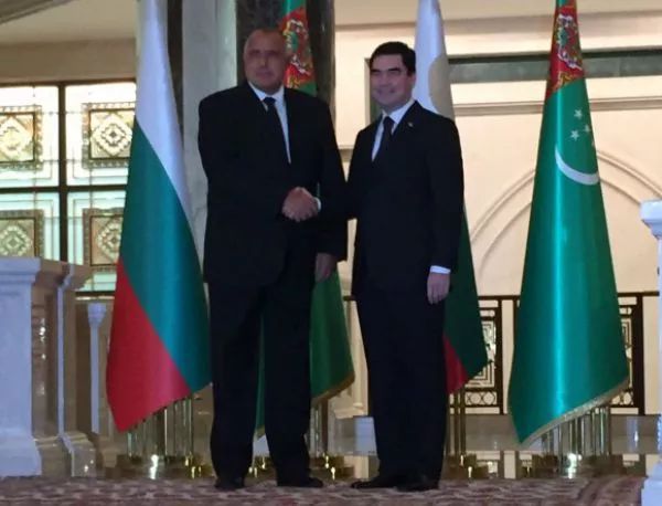 Борисов се надява да влезем в енергийния сектор на Туркменистан