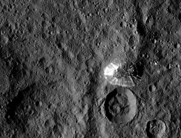 Планините и кратерите на Церера