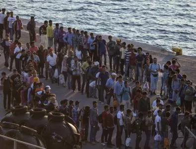 Безредици с имигранти на гръцкия остров Лесбос
