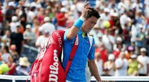 Контузия отказа Нишикори от турнира в Базел