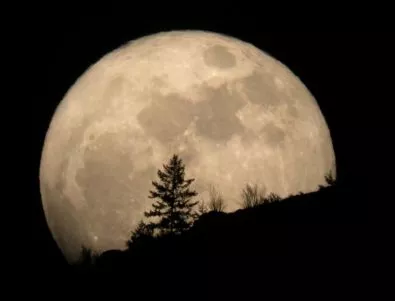 Пълна луна се търкулва на Коледа за първи път от 1977 г.