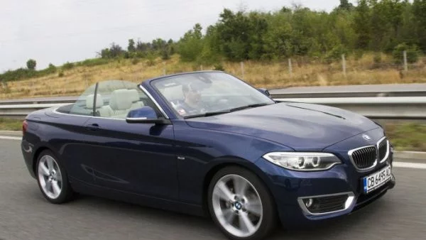 BMW 220d Cabriolet: Изискан стил (тест-драйв)