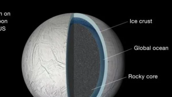 Откриха огромен океан на Енцелад