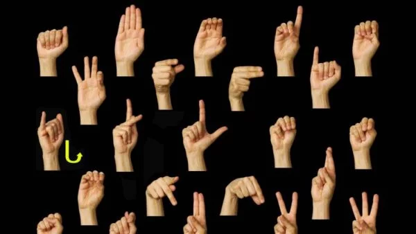 Ново откритие за езика на жестовете 