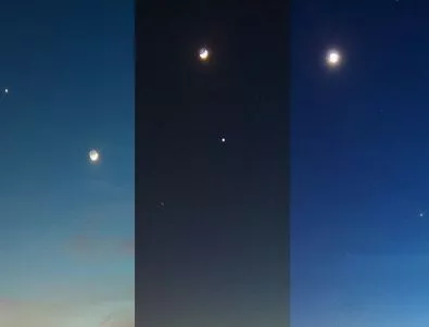 Венера, Марс, Юпитер и Меркурий излизат на парад